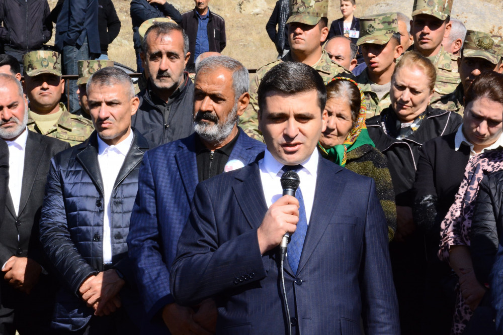 Şəhid leytenant Emin Sadiqovun xatirəsi anılıb<font color=red> - FOTOLAR</font>