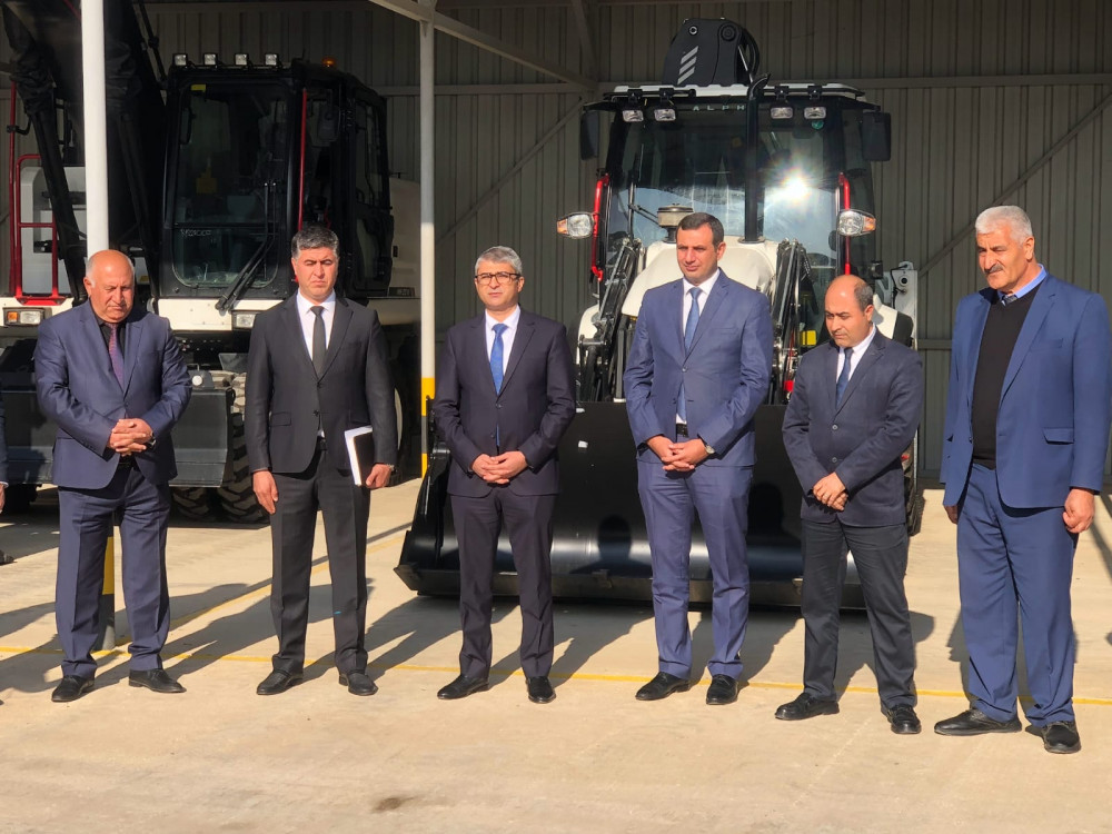 Naxçıvan Muxtar Respublikası Dövlət Su Ehtiyatları Agentliyinin texnika parkı yenilənib<font color=red> - FOTOLAR</font>