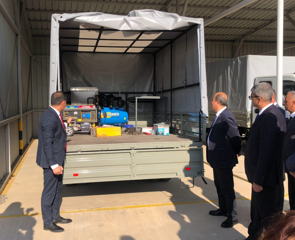 Naxçıvan Muxtar Respublikası Dövlət Su Ehtiyatları Agentliyinin texnika parkı yenilənib<font color=red> - FOTOLAR</font>