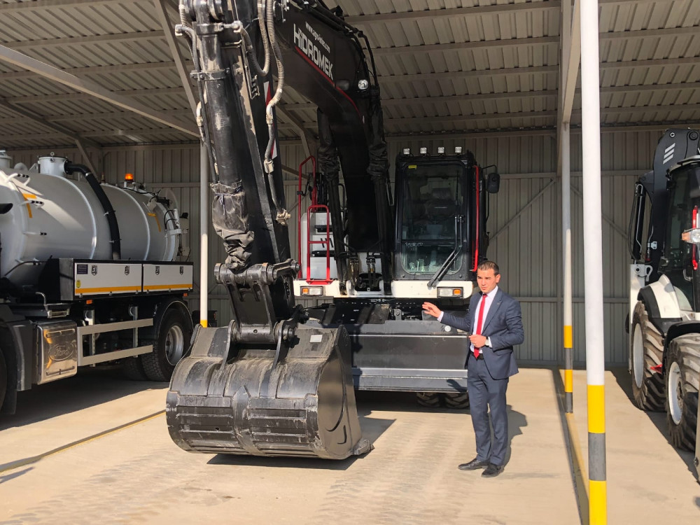 Naxçıvan Muxtar Respublikası Dövlət Su Ehtiyatları Agentliyinin texnika parkı yenilənib<font color=red> - FOTOLAR</font>