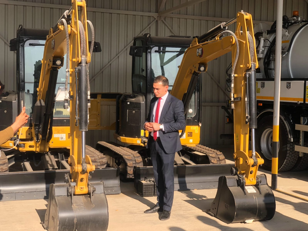 Naxçıvan Muxtar Respublikası Dövlət Su Ehtiyatları Agentliyinin texnika parkı yenilənib<font color=red> - FOTOLAR</font>