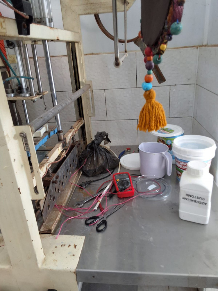 Naxçıvanda süd emalı sexinin fəaliyyəti məhdudlaşdırılıb<font color=red> - FOTOLAR</font>