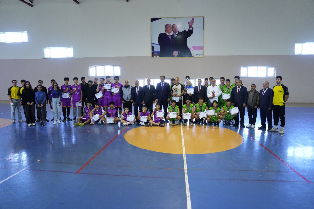 Basketbol üzrə muxtar respublika birinciliyinin qalibi bəlli olub<font color=red> - FOTOLAR</font>