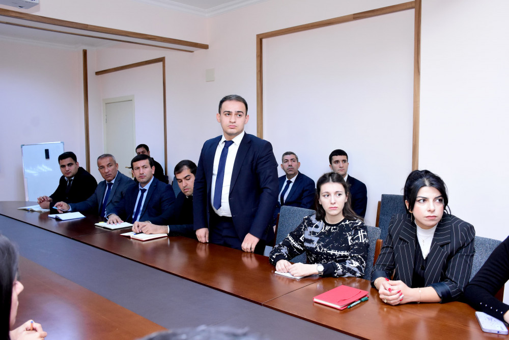 Sınaq imtahanının nəticələri müzakirə edilib<font color=red> - FOTOLAR</font>