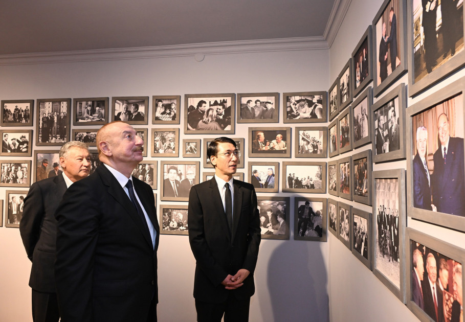 Prezident İlham Əliyevə “Çingiz Aytmatov” ordeni təqdim edilib<font color=red> - FOTOLAR</font>