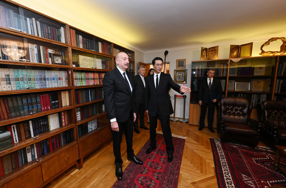 Prezident İlham Əliyevə “Çingiz Aytmatov” ordeni təqdim edilib<font color=red> - FOTOLAR</font>