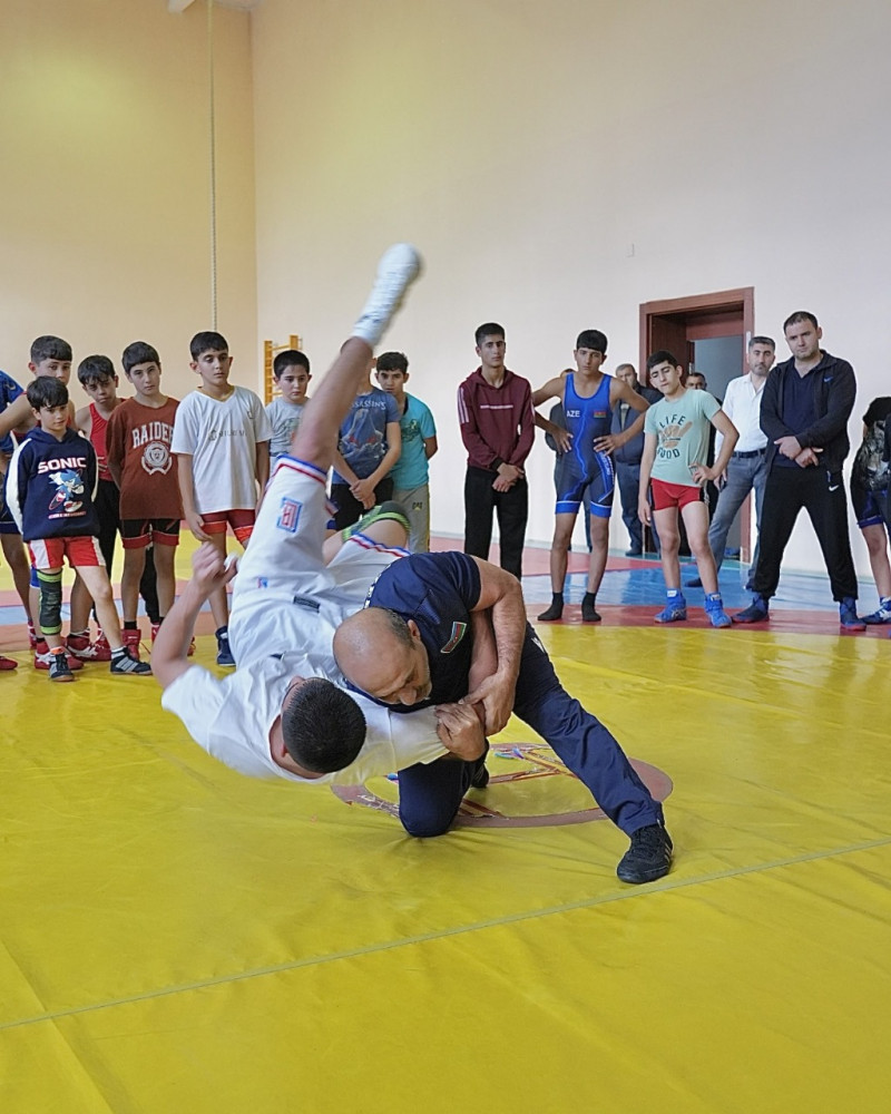Tanınmış güləş mütəxəssisləri Naxçıvanda seminar keçib<font color=red> - FOTOLAR</font>