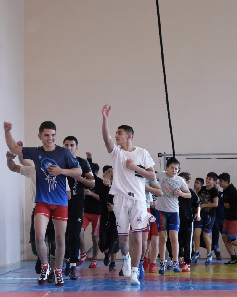 Tanınmış güləş mütəxəssisləri Naxçıvanda seminar keçib<font color=red> - FOTOLAR</font>