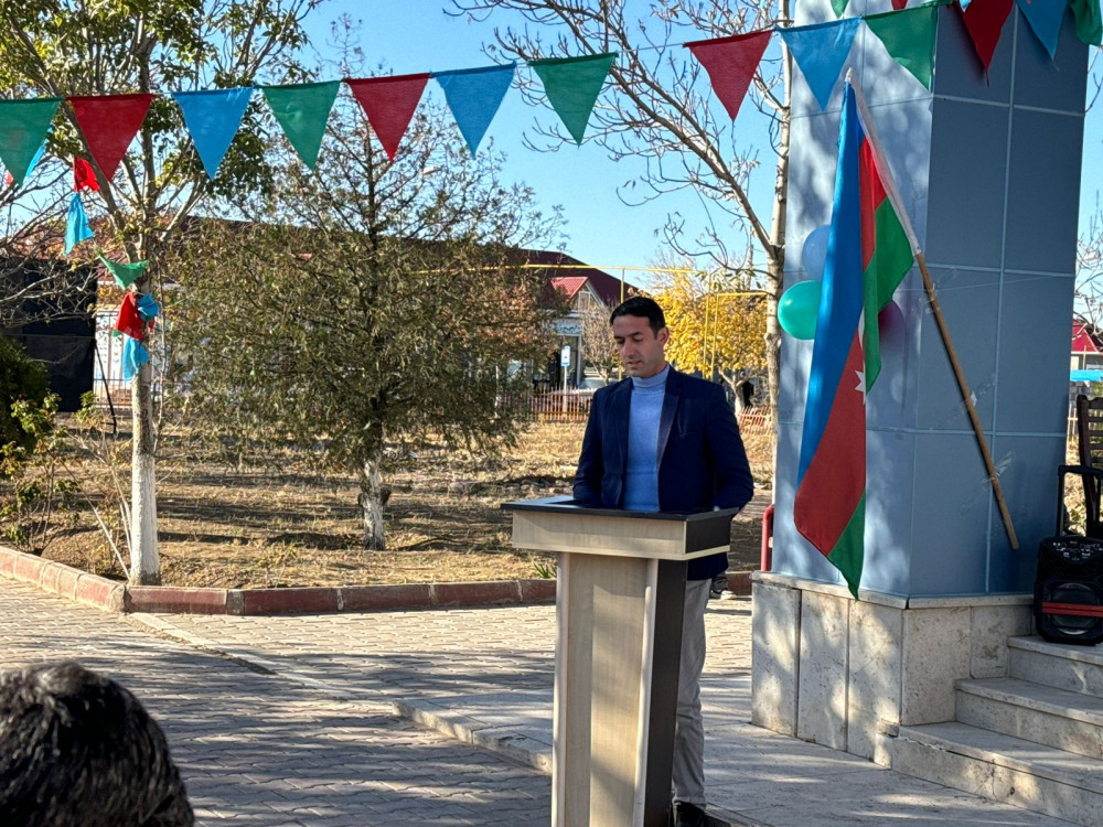 Nehrəm qəsəbəsində zəfər bayramına həsr olunmuş tədbir keçirilib<font color=red> - FOTOLAR</font>