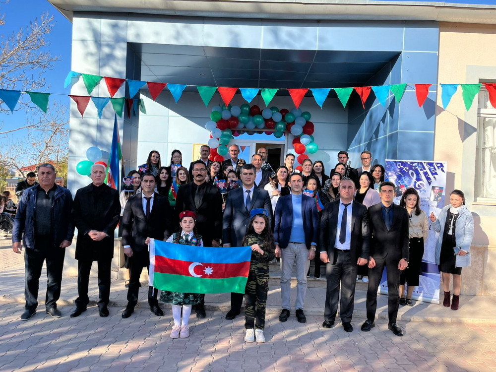 Nehrəm qəsəbəsində zəfər bayramına həsr olunmuş tədbir keçirilib<font color=red> - FOTOLAR</font>