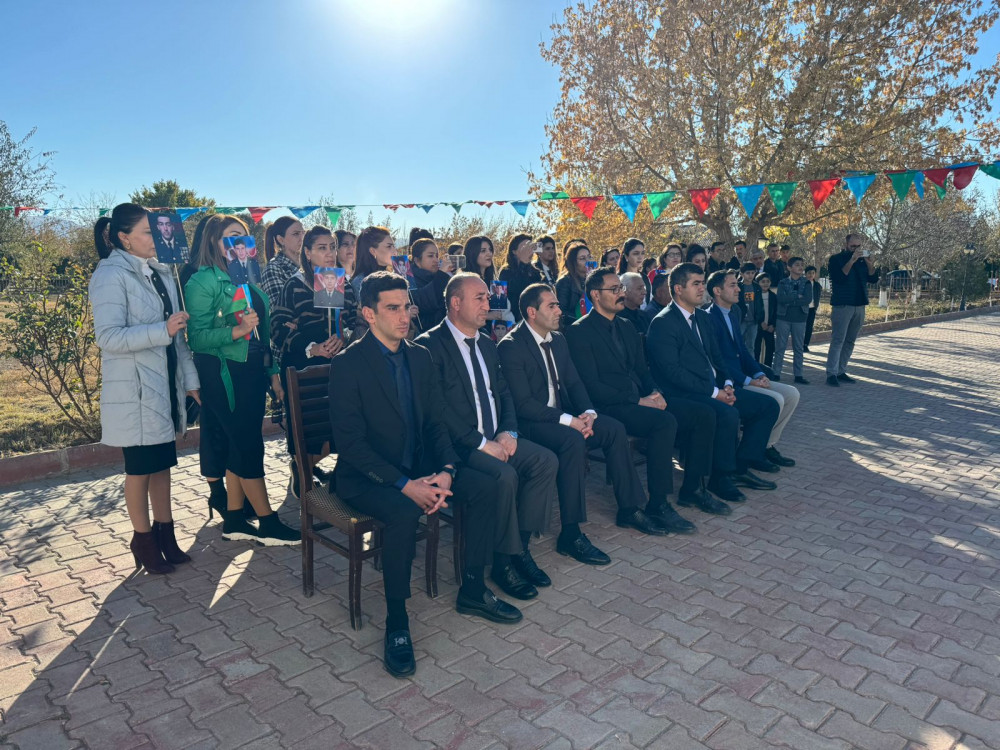 Nehrəm qəsəbəsində zəfər bayramına həsr olunmuş tədbir keçirilib<font color=red> - FOTOLAR</font>