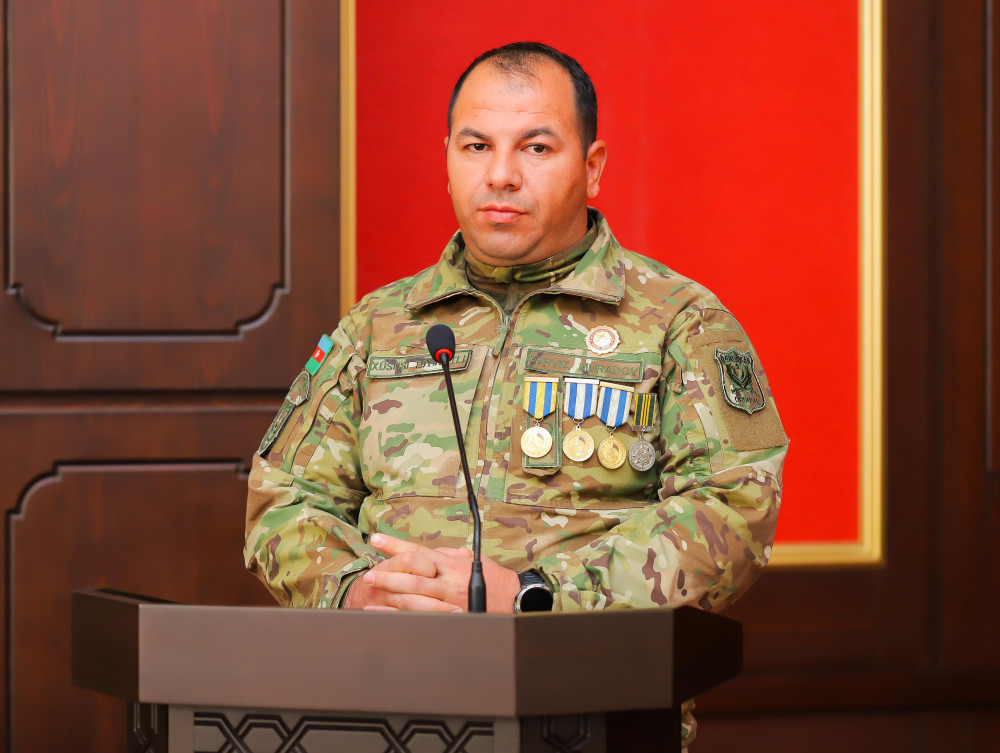 Naxçıvan Şəhər İcra Hakimiyyətində “Qəhrəmanlıq və qürur günü” adlı tədbir keçirilib<font color=red> - FOTOLAR</font>