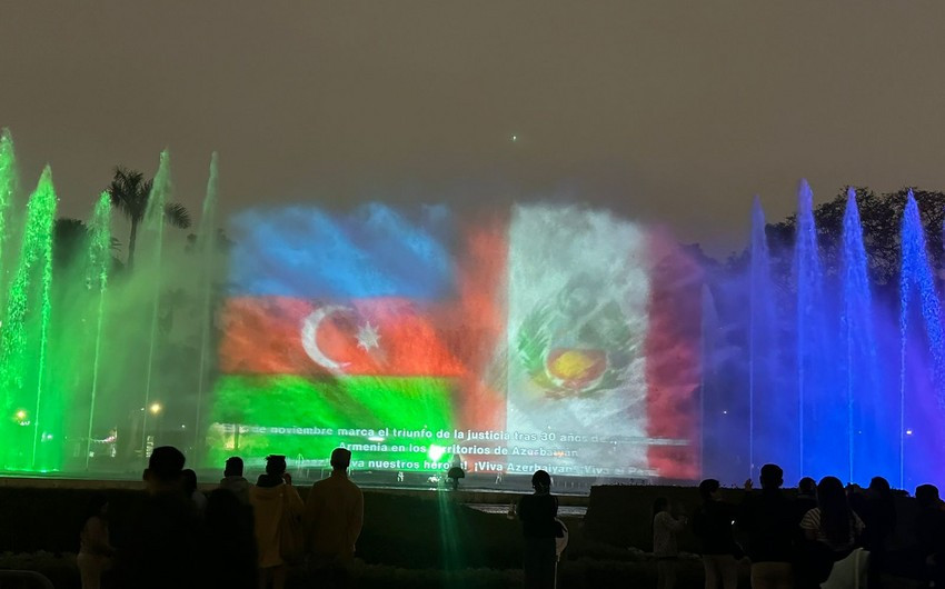 Peruda Azərbaycanın Zəfər Günü təntənə ilə qeyd edilib<font color=red> - FOTOLAR</font>