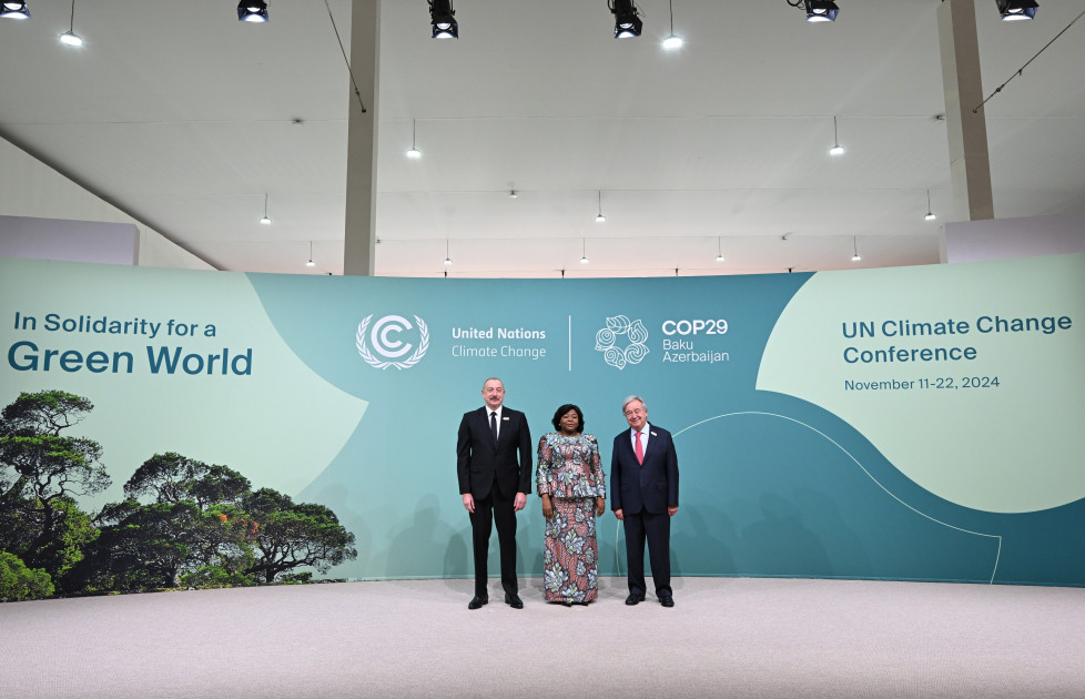 Bakıda COP29-un Liderlər Sammitinin açılış mərasimi keçirilib<font color='red'> - YENİLƏNİB</font><font color=red> - FOTOLAR</font>