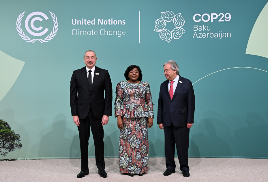 Bakıda COP29-un Liderlər Sammitinin açılış mərasimi keçirilib<font color='red'> - YENİLƏNİB</font><font color=red> - FOTOLAR</font>