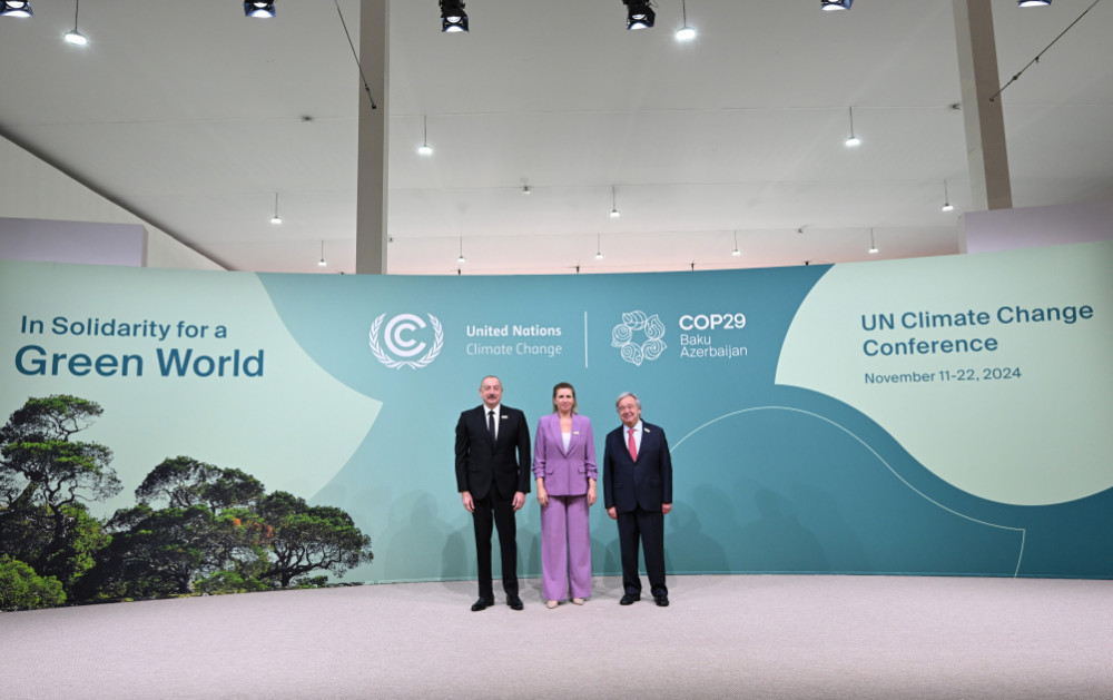 Bakıda COP29-un Liderlər Sammitinin açılış mərasimi keçirilib<font color='red'> - YENİLƏNİB</font><font color=red> - FOTOLAR</font>
