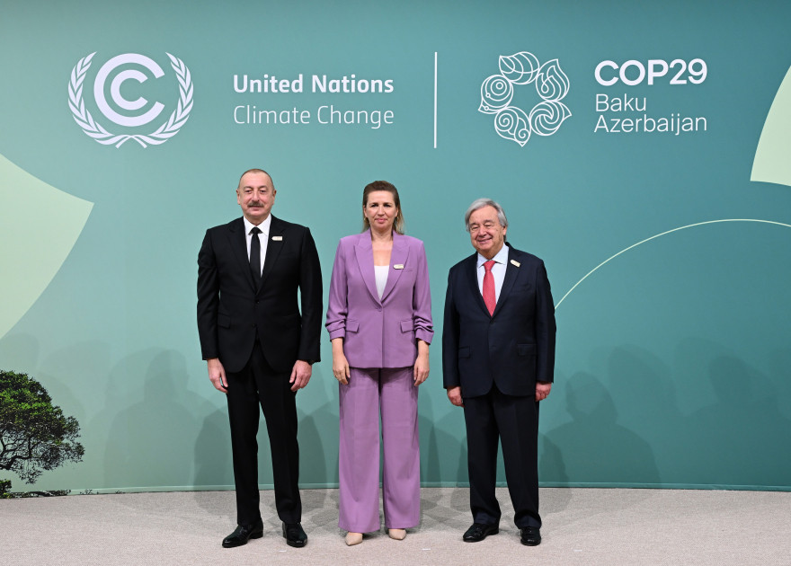 Bakıda COP29-un Liderlər Sammitinin açılış mərasimi keçirilib<font color='red'> - YENİLƏNİB</font><font color=red> - FOTOLAR</font>