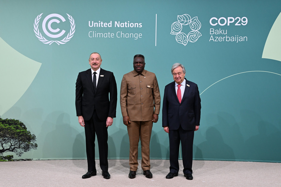 Bakıda COP29-un Liderlər Sammitinin açılış mərasimi keçirilib<font color='red'> - YENİLƏNİB</font><font color=red> - FOTOLAR</font>