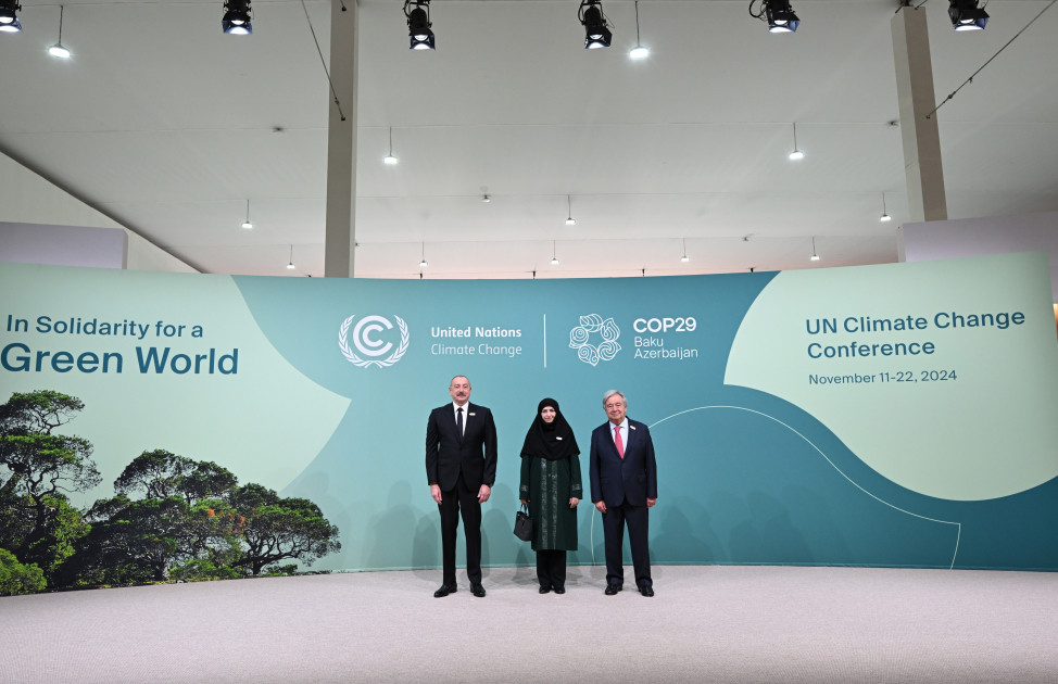 Bakıda COP29-un Liderlər Sammitinin açılış mərasimi keçirilib<font color='red'> - YENİLƏNİB</font><font color=red> - FOTOLAR</font>