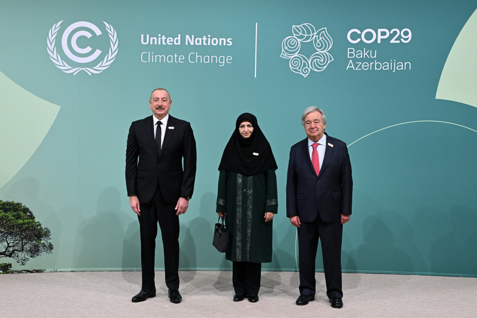 Bakıda COP29-un Liderlər Sammitinin açılış mərasimi keçirilib<font color='red'> - YENİLƏNİB</font><font color=red> - FOTOLAR</font>