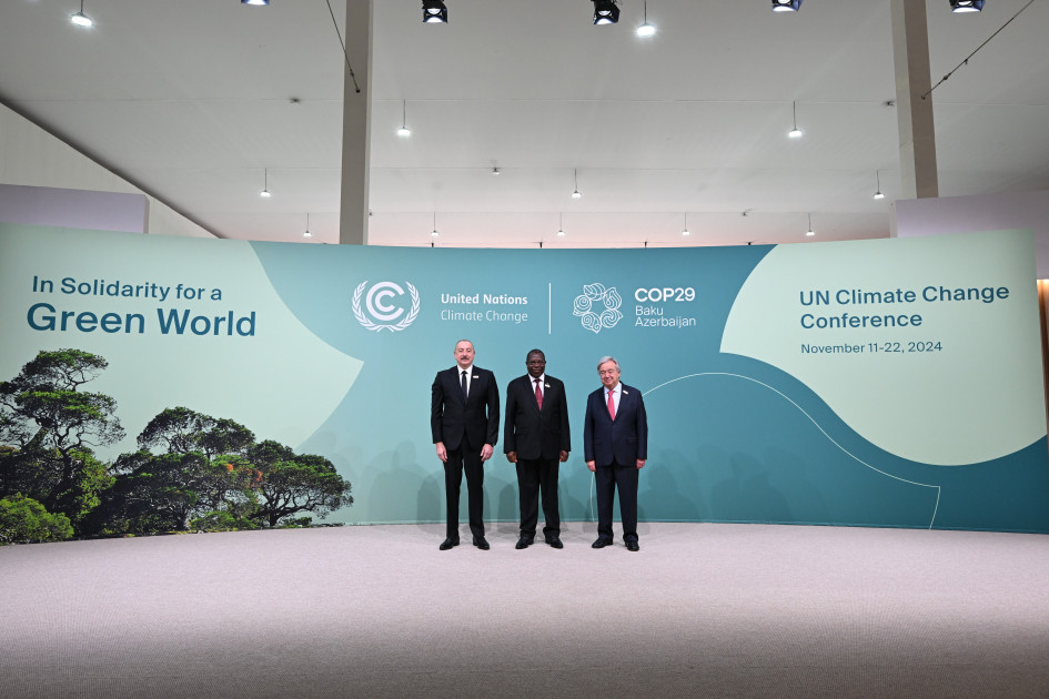 Bakıda COP29-un Liderlər Sammitinin açılış mərasimi keçirilib<font color='red'> - YENİLƏNİB</font><font color=red> - FOTOLAR</font>