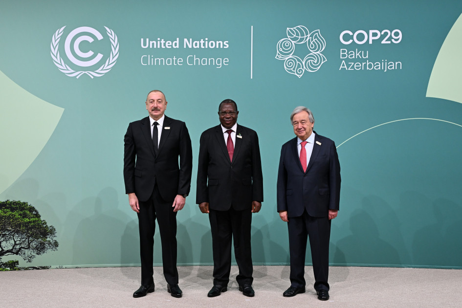 Bakıda COP29-un Liderlər Sammitinin açılış mərasimi keçirilib<font color='red'> - YENİLƏNİB</font><font color=red> - FOTOLAR</font>