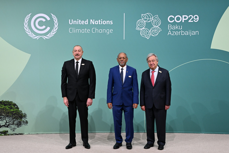 Bakıda COP29-un Liderlər Sammitinin açılış mərasimi keçirilib<font color='red'> - YENİLƏNİB</font><font color=red> - FOTOLAR</font>