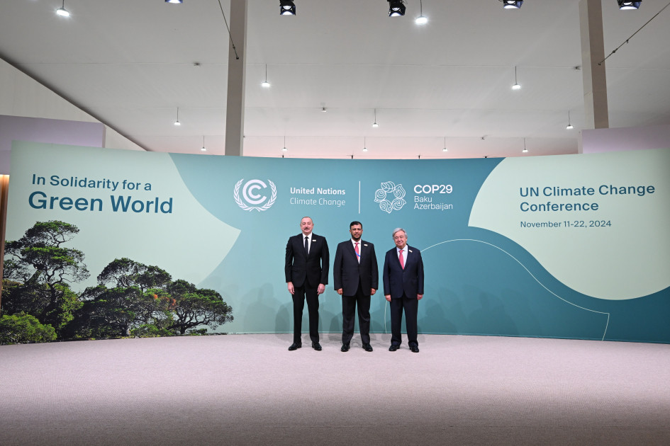 Bakıda COP29-un Liderlər Sammitinin açılış mərasimi keçirilib<font color='red'> - YENİLƏNİB</font><font color=red> - FOTOLAR</font>