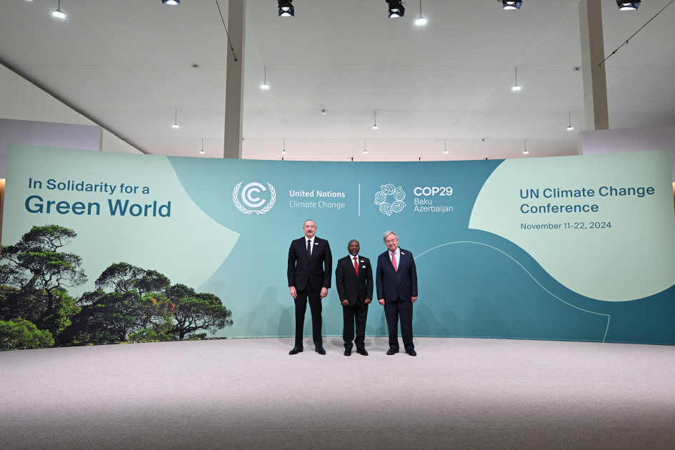 Bakıda COP29-un Liderlər Sammitinin açılış mərasimi keçirilib<font color='red'> - YENİLƏNİB</font><font color=red> - FOTOLAR</font>