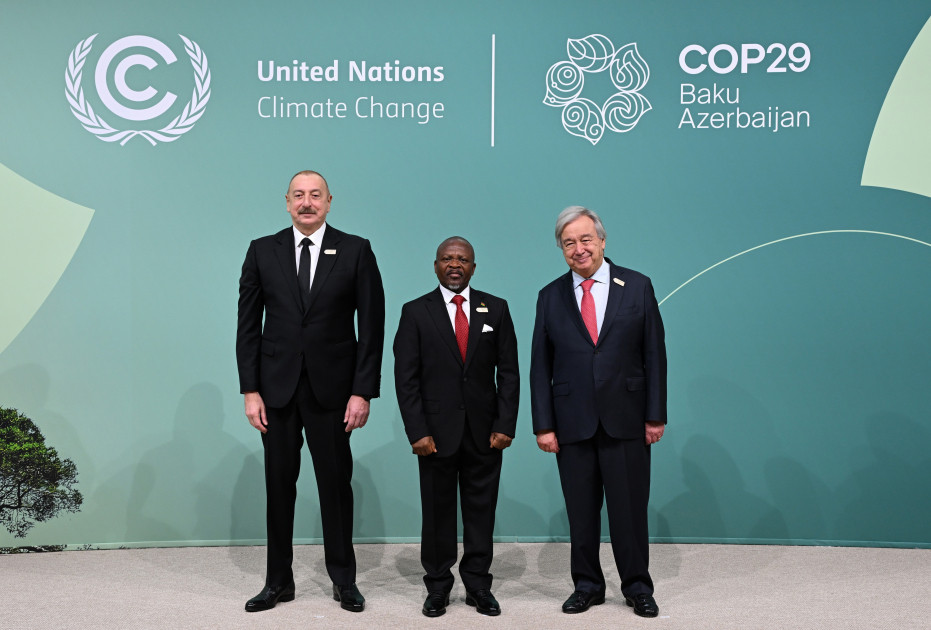 Bakıda COP29-un Liderlər Sammitinin açılış mərasimi keçirilib<font color='red'> - YENİLƏNİB</font><font color=red> - FOTOLAR</font>