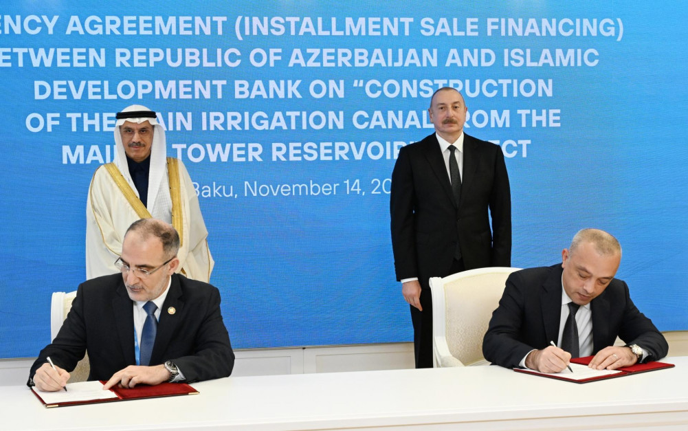 Azərbaycan İslam İnkişaf Bankı ilə yeni sənədlər imzalayıb<font color=red> - FOTOLAR</font>