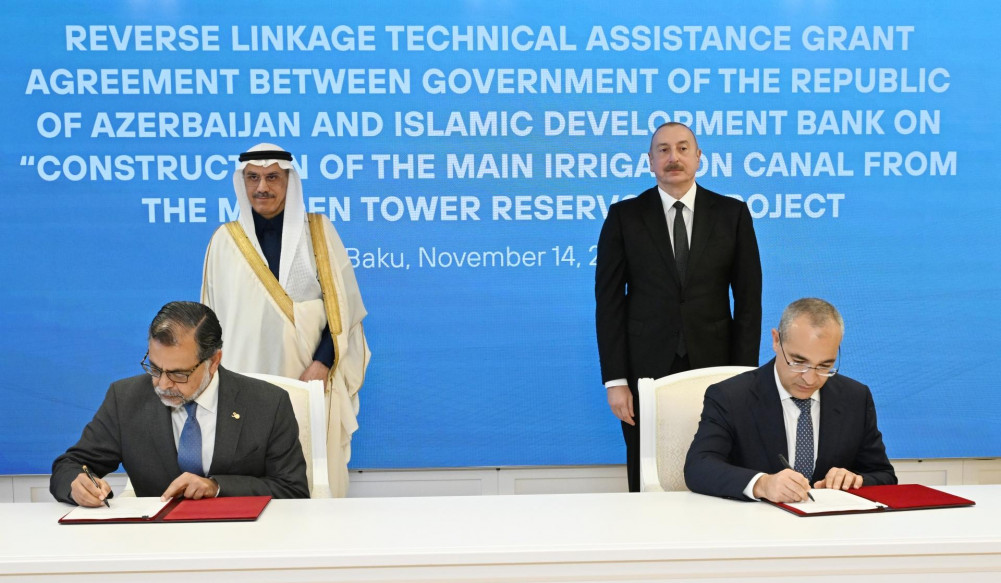 Azərbaycan İslam İnkişaf Bankı ilə yeni sənədlər imzalayıb<font color=red> - FOTOLAR</font>