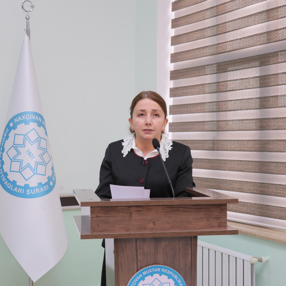 Naxçıvan Muxtar Respublikası Həmkarlar İttifaqları Şurasının yaranmasının 57 illiyi qeyd edilib<font color=red> - FOTOLAR</font>