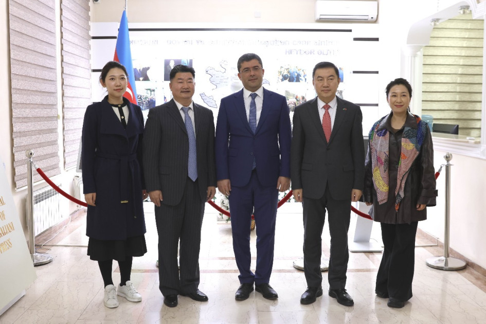 Medianın İnkişafı Agentliyində Çin Qitələrarası Kommunikasiya Mərkəzinin nümayəndə heyəti ilə görüş keçirilib<font color=red> - FOTOLAR</font>