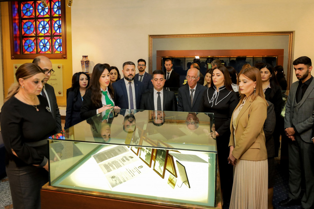 “Şərq qapısı” qəzeti 103 yaşını qeyd edib<font color=red> - FOTOLAR</font>