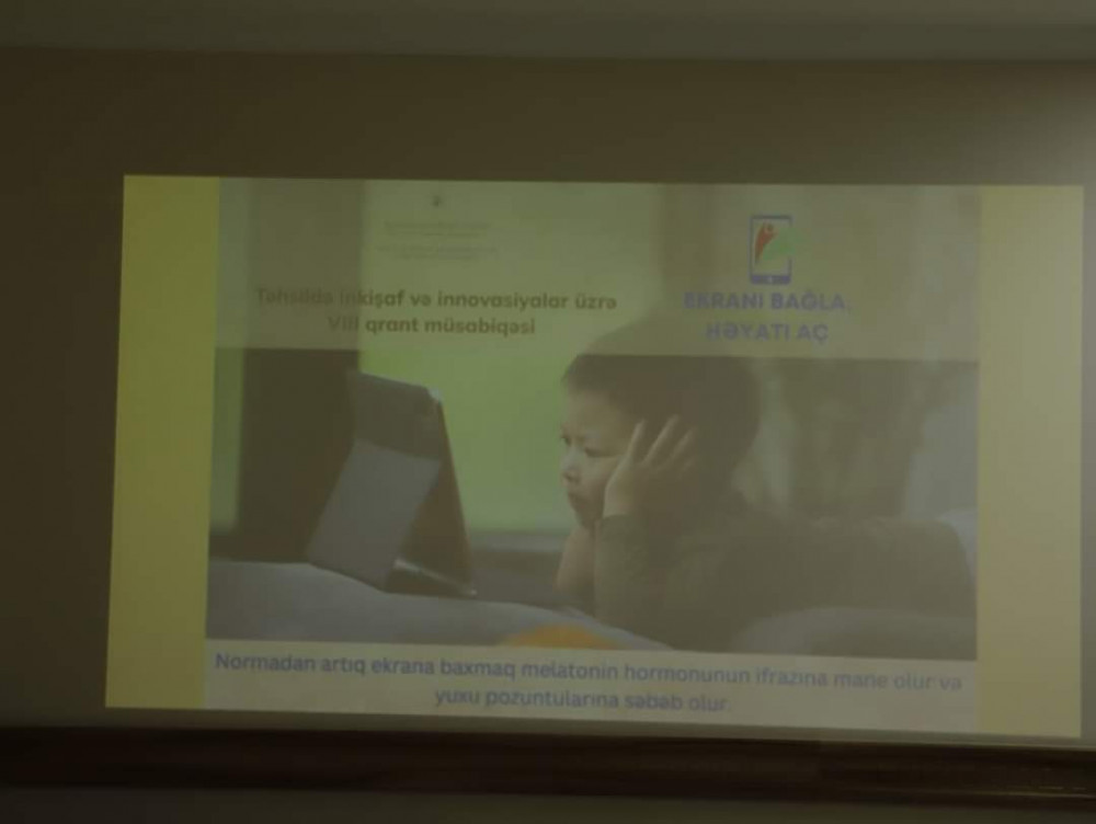 Naxçıvanda "Ekranı bağla, həyatı aç" layihəsinə start verilib<font color=red> - FOTOLAR</font>