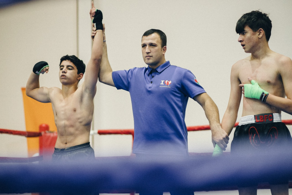 Naxçıvanın 100 illik yubileyinə həsr olunan kikboksinq birinciliyi keçirilib<font color=red> - FOTOLAR</font>