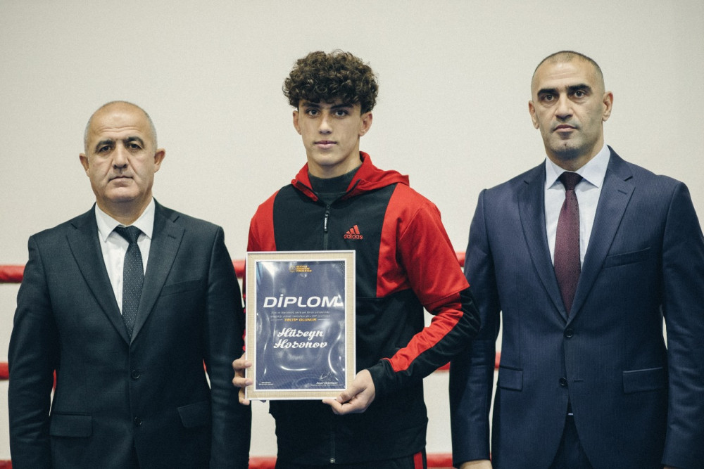 Naxçıvanın 100 illik yubileyinə həsr olunan kikboksinq birinciliyi keçirilib<font color=red> - FOTOLAR</font>