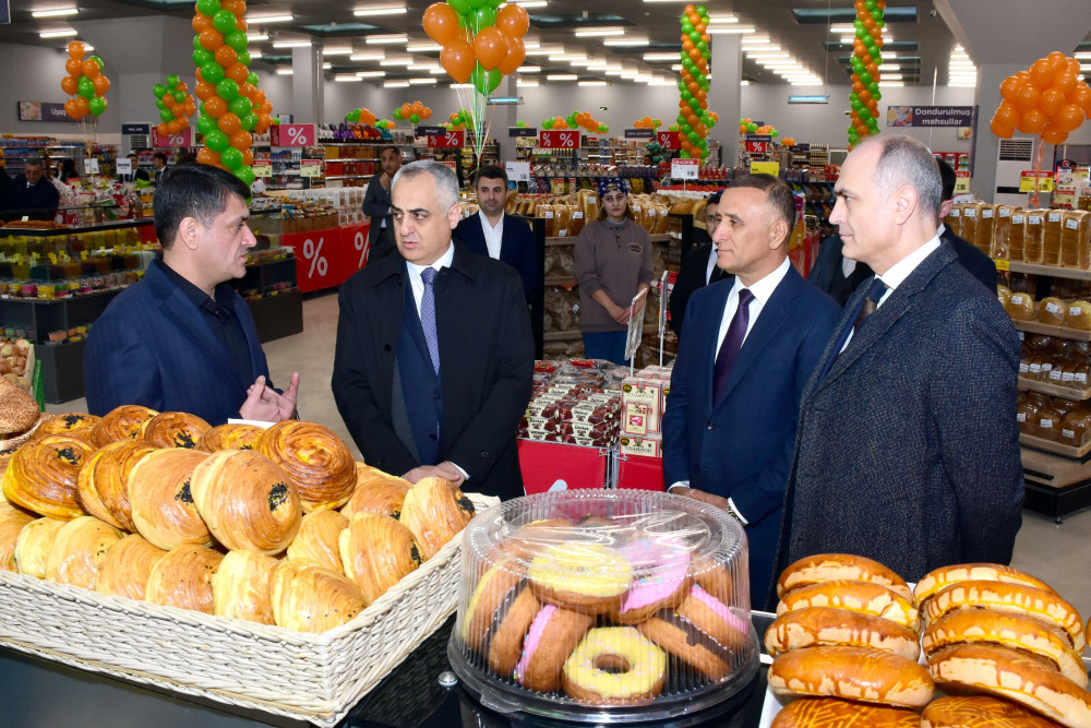Naxçıvanda “Araz”ın yeni  mağazası istifadəyə verilib<font color=red> - FOTOLAR</font>