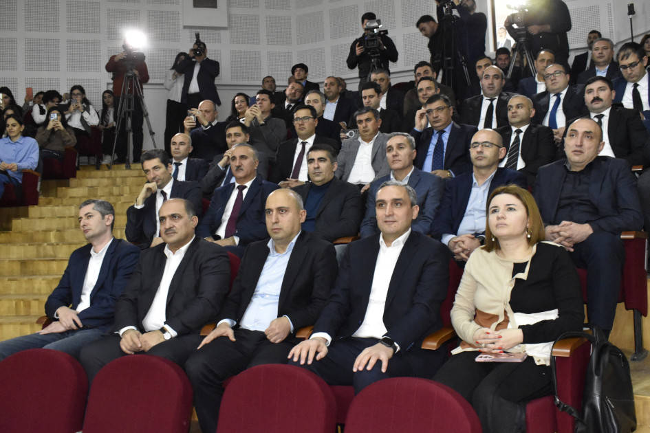 Xankəndi şəhərində Qarabağ Universitetinin yaradılmasının bir illiyi qeyd olunub<font color=red> - FOTOLAR</font>