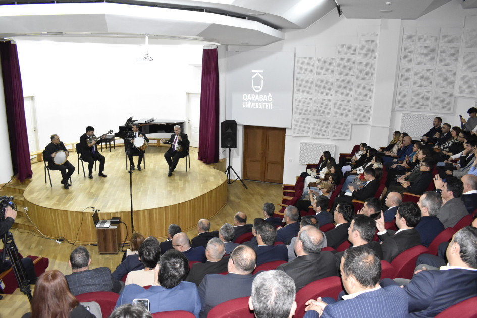 Xankəndi şəhərində Qarabağ Universitetinin yaradılmasının bir illiyi qeyd olunub<font color=red> - FOTOLAR</font>