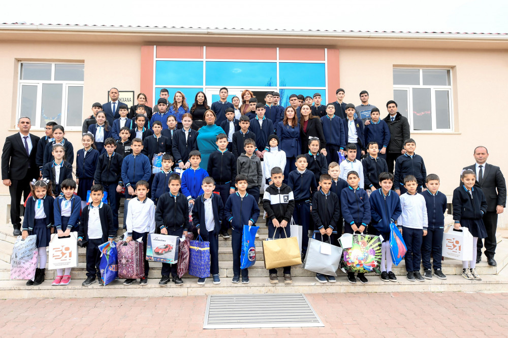Ordubad internat məktəbi şagirdlərinin diləkləri yerinə yetirilib<font color=red> - FOTOLAR</font>