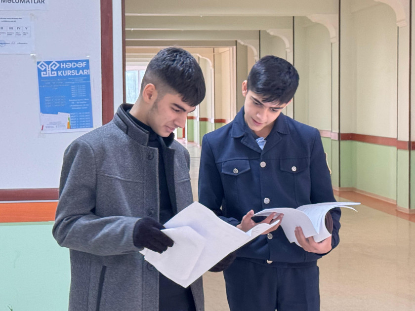 Naxçıvanda məktəblilər arasında II Kimya-Biologiya Olimpiadasının rayon turu keçirilib<font color=red> - FOTOLAR</font>