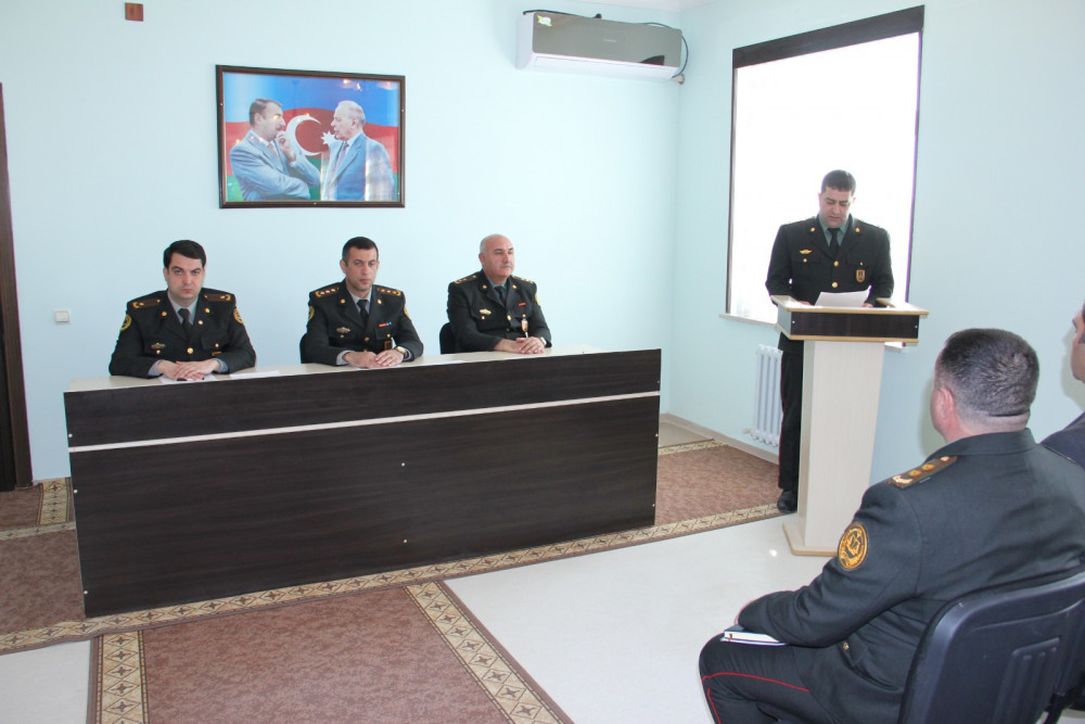 Naxçıvanda Penitensiar Xidmətin əməliyyat müşavirəsi keçirilib<font color=red> - FOTOLAR</font>