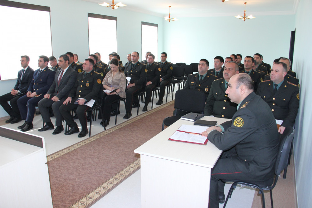 Naxçıvanda Penitensiar Xidmətin əməliyyat müşavirəsi keçirilib<font color=red> - FOTOLAR</font>