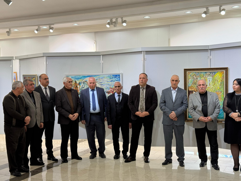 Tanınmış rəssam Mənsur Əsgərlinin "Hisslərin yaddaşı" adlı fərdi rəsm sərgisi açılıb<font color='red'> - YENİLƏNİB</font><font color=red> - FOTOLAR</font>