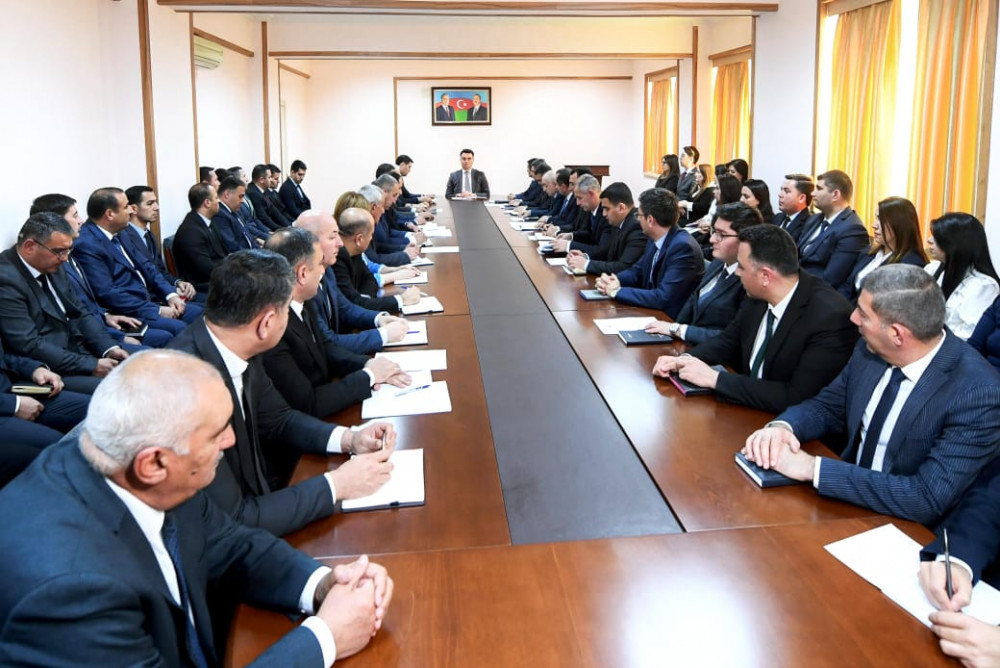 Naxçıvan Muxtar Respublikası Maliyyə Nazirliyində Kollegiya iclası keçirilib<font color=red> - FOTOLAR</font>