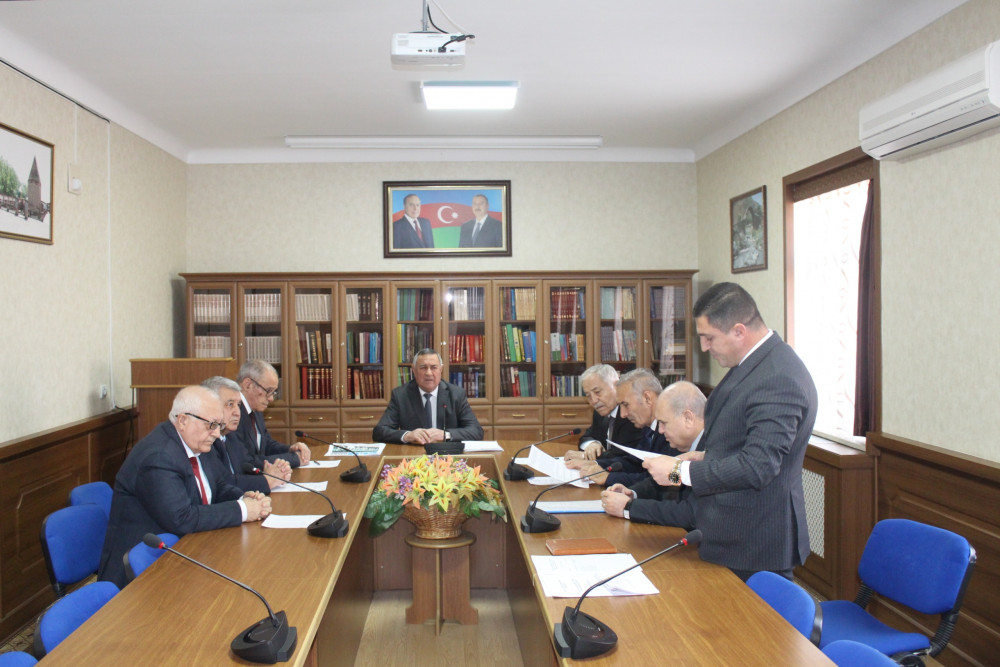AMEA Naxçıvan Bölməsinin Rəyasət Heyətinin yeni tərkibi müəyyənləşib<font color=red> - FOTOLAR</font>