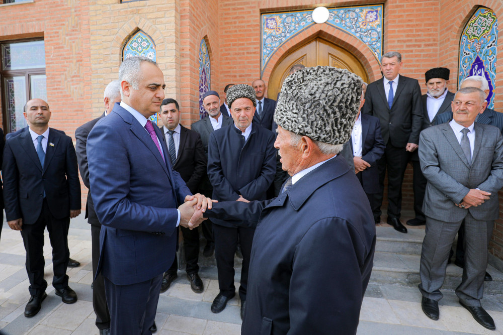 Ordubad şəhərindəki Cümə məscidi  təmir-bərpadan sonra istifadəyə verilib<font color=red> - FOTOLAR</font>