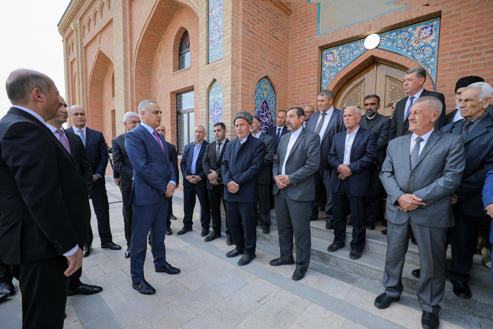 Ordubad şəhərindəki Cümə məscidi  təmir-bərpadan sonra istifadəyə verilib<font color=red> - FOTOLAR</font>